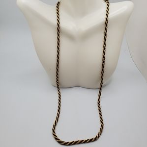 Vintage Trifari rope necklace